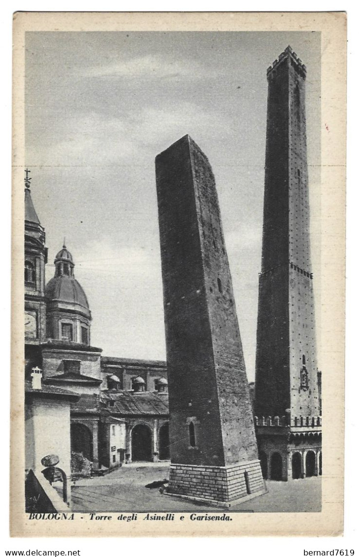 Italie  -   Bologna - Torre Degli Asinelli E Garisenda - Bologna