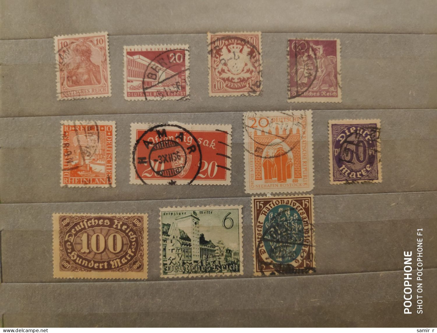 Germany	Stamps (F96) - Oblitérés