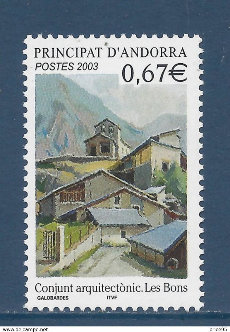 Andorre Français - YT N° 578 ** - Neuf Sans Charnière - 2003 - Ongebruikt