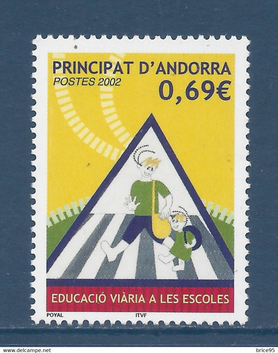 Andorre Français - YT N° 565 ** - Neuf Sans Charnière - 2002 - Unused Stamps