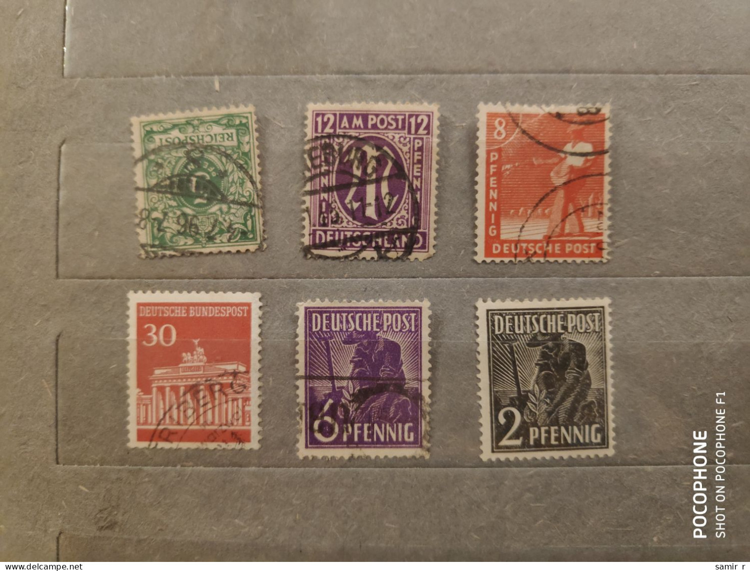 Germany	Stamps (F96) - Gebruikt