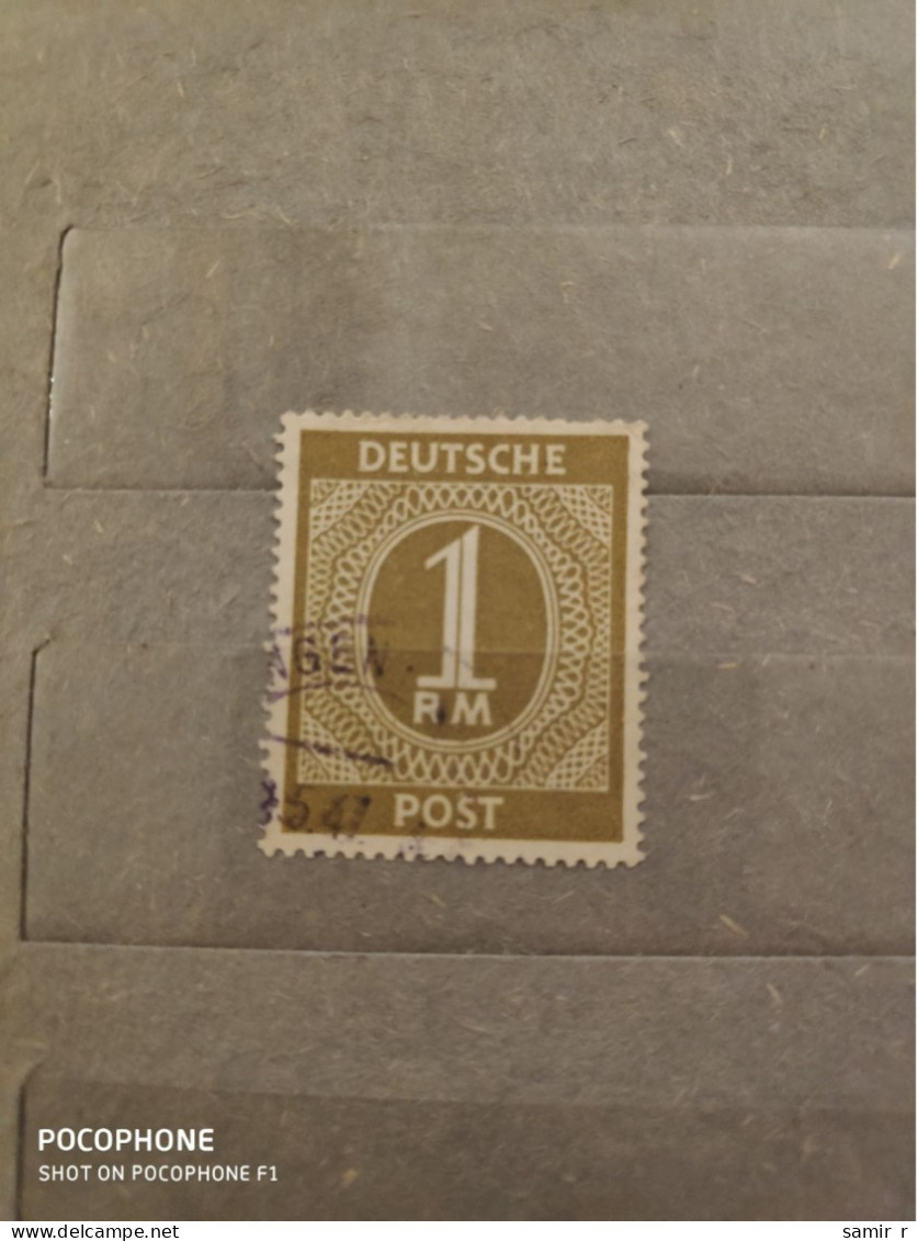 Germany	1 Mark  (F96) - Used Stamps