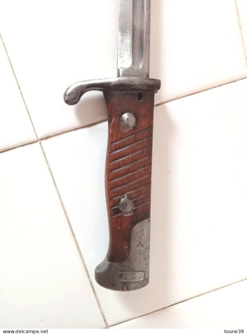 BaÏonnette  MAUSER  G 98  ALLEMAND  De  1914 - 1918 - Knives/Swords