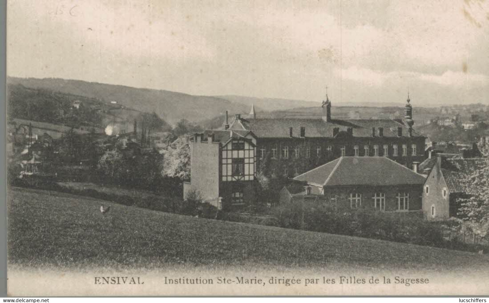 Ensival - Institution Ste Marie, Dirigée Par Les Filles De La Sagesse - 2 Scans - Verviers