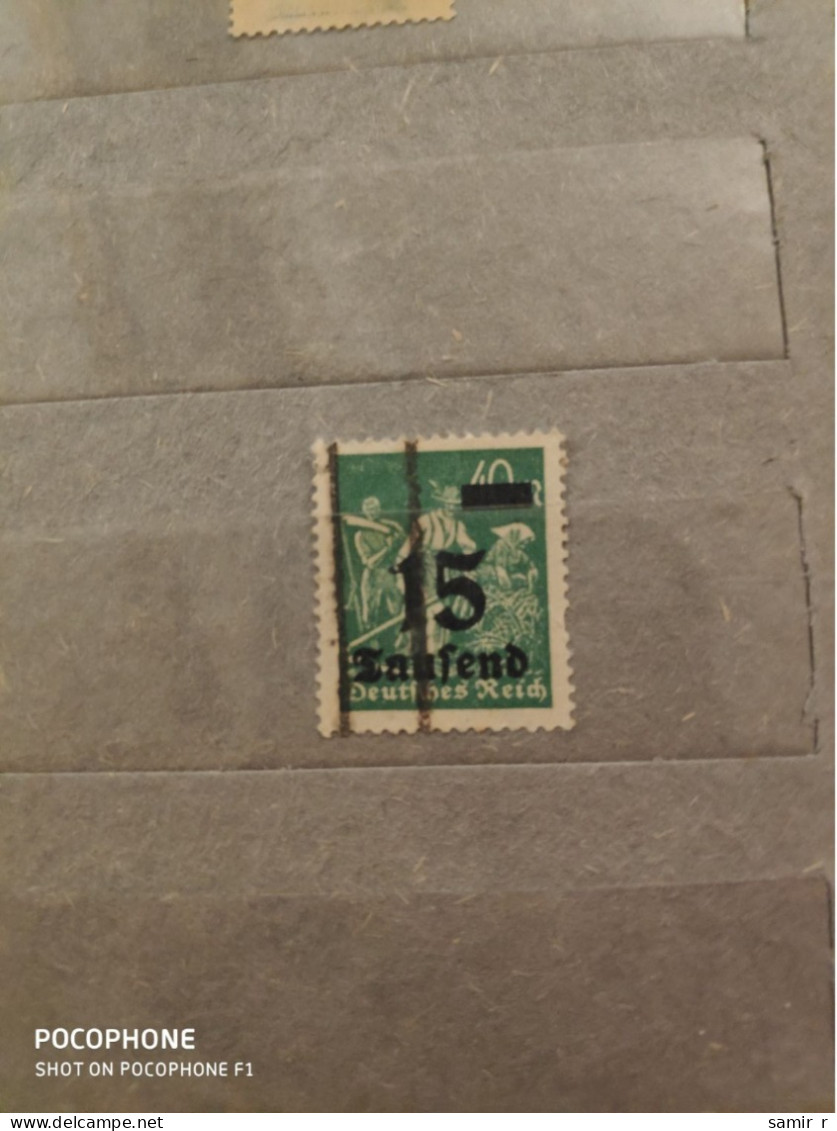 Germany	Reich Agriculture  (F96) - Used Stamps