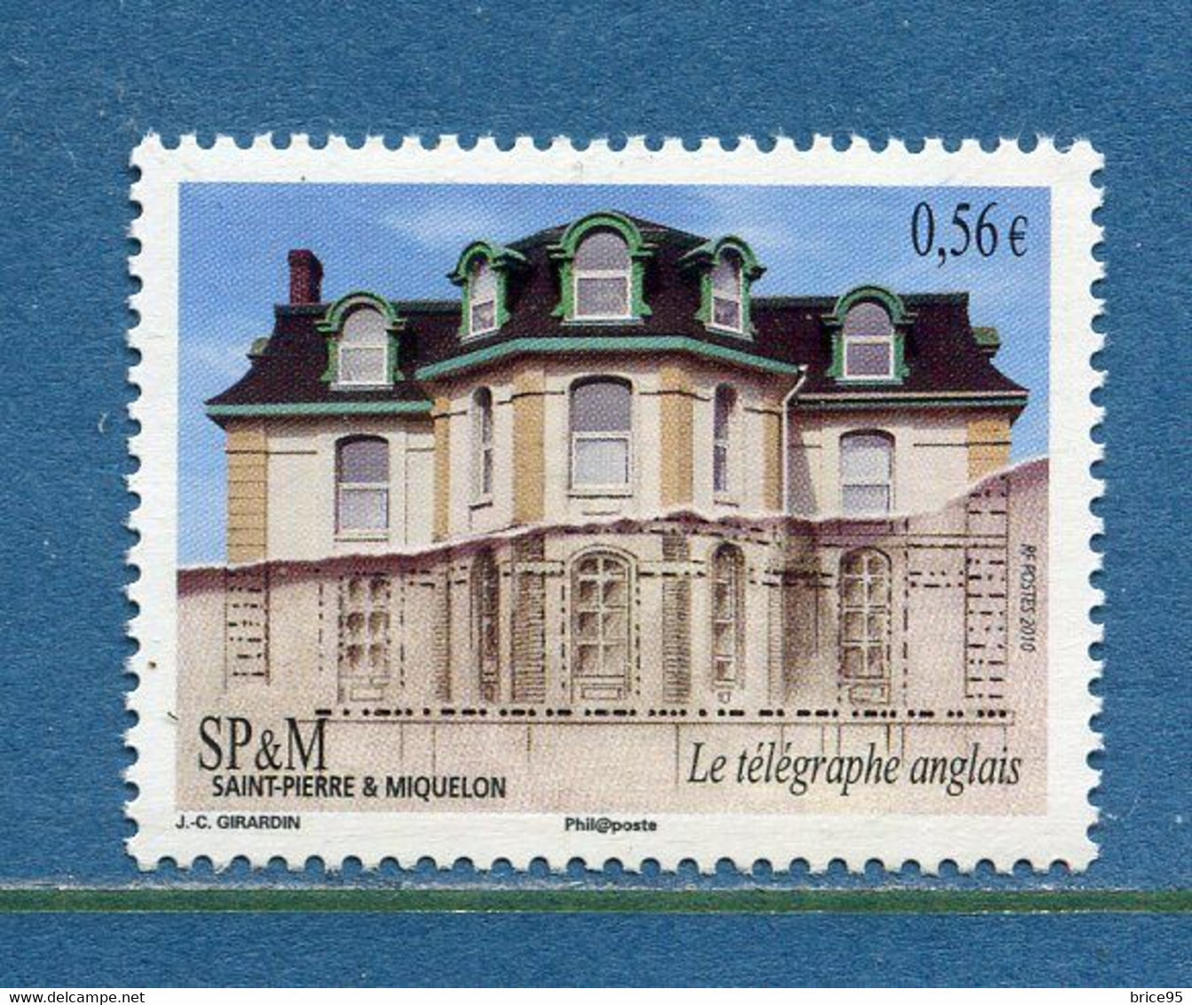 Saint Pierre Et Miquelon - YT N° 980 ** - Neuf Sans Charnière - 2010 - Unused Stamps