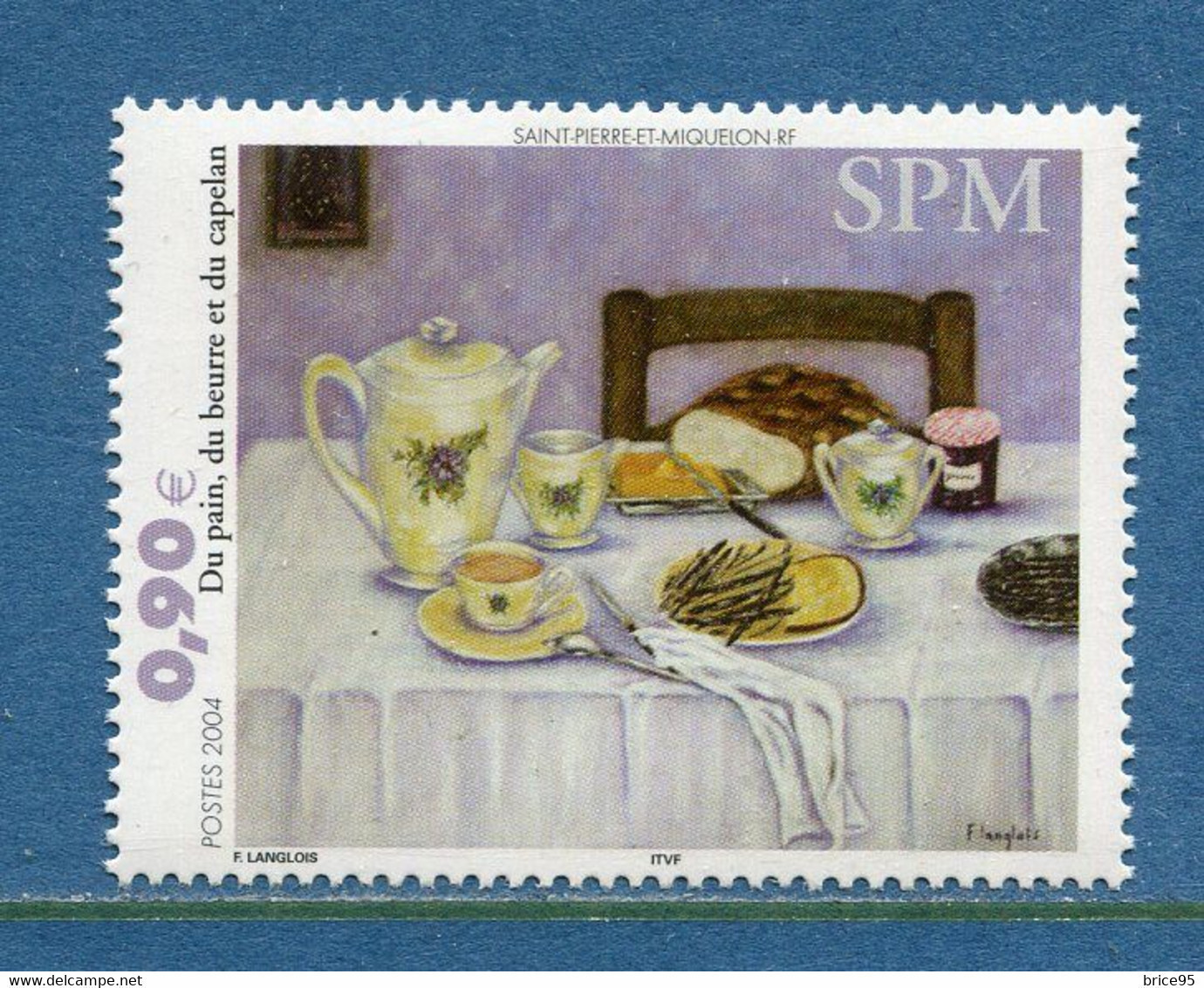 Saint Pierre Et Miquelon - YT N° 821 ** - Neuf Sans Charnière - 2004 - Unused Stamps