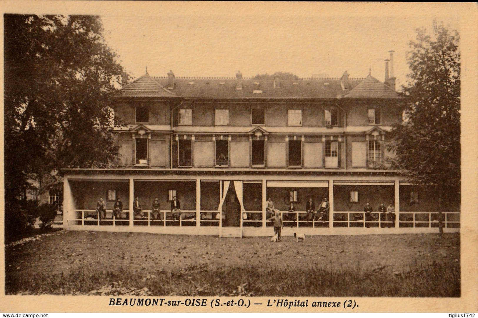 Beaumont Sur Oise (Seine Et Oise > Val D’Oise) L’Hôpital Annexe (2) - Beaumont Sur Oise