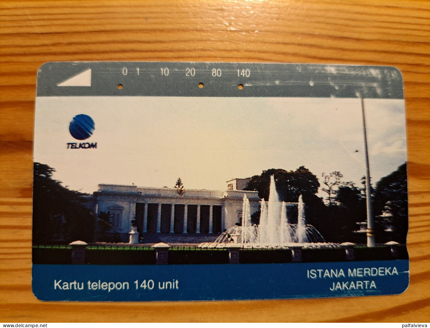 Phonecard Indonesia - Istana Merdeka, Jakarta - Indonesië