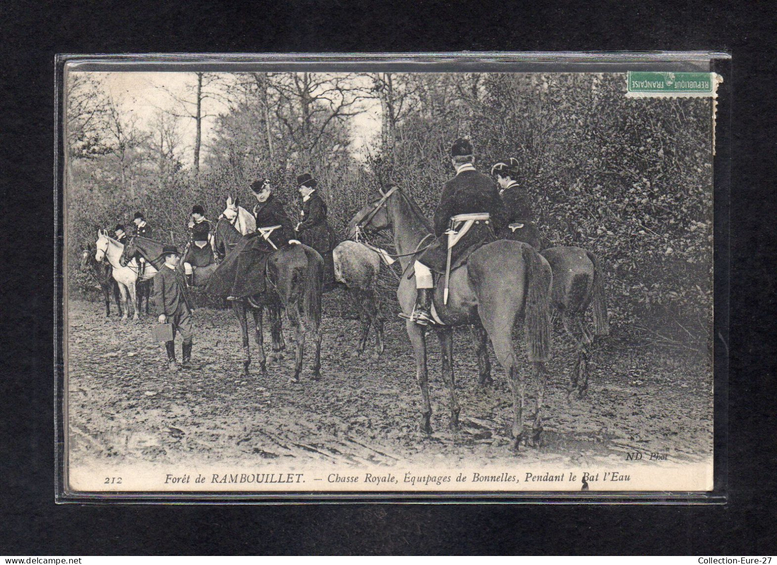 (06/05/24) 78-CPA RAMBOUILLET - CHASSE A COURRE - Rambouillet