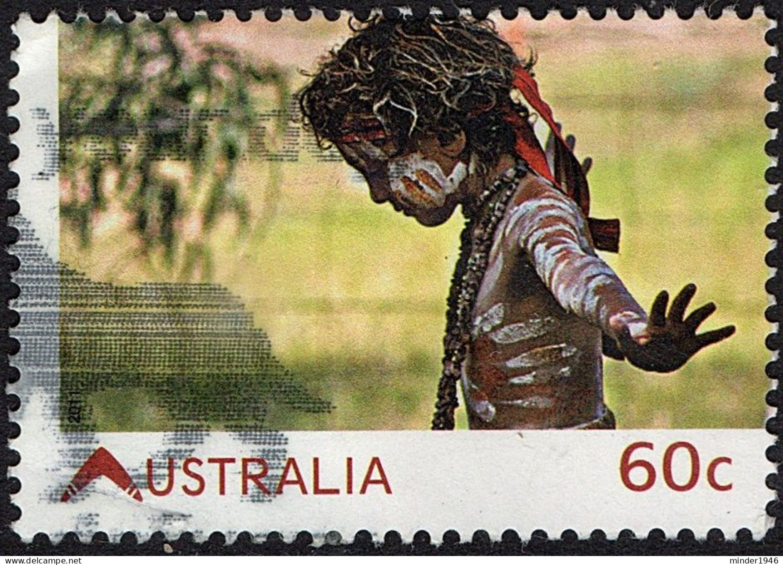 AUSTRALIA 2011 60c Multicoloured, Living Australia-Little Man's Business FU - Usados