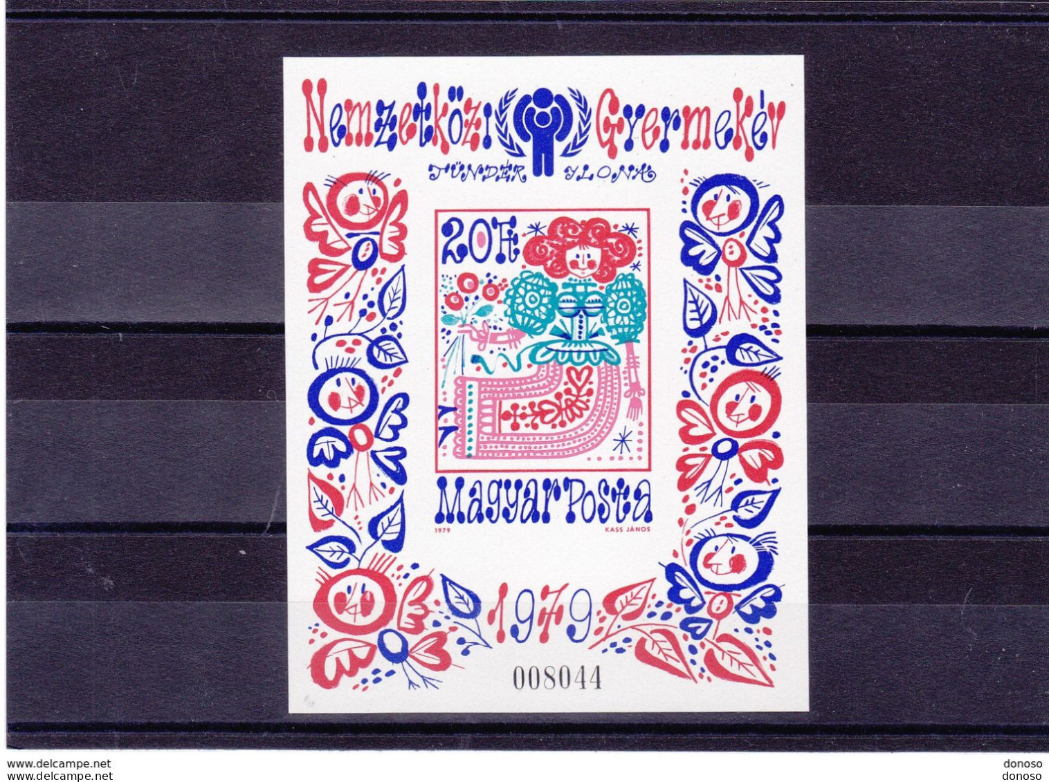 HONGRIE 1979 Année Internationale De L'enfant Yvert BF 145 ND, Block 141B NEUF** MNH Cote 40 Euros - Unused Stamps