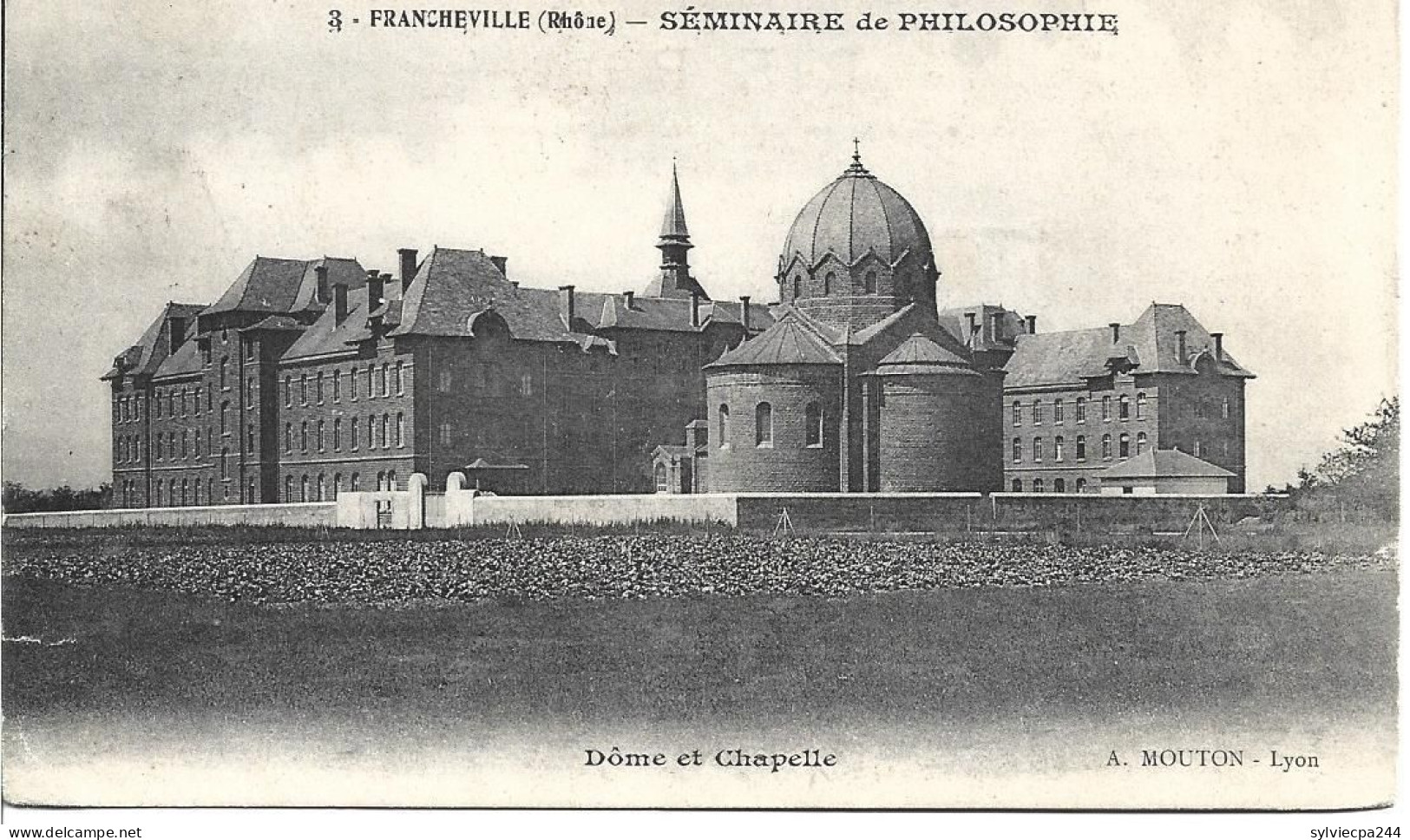 CPA 69 - FRANCHEVILLE - SEMINAIRE DE PHILOSOPHEIE - DOME ET CHAPELLE - Condrieu
