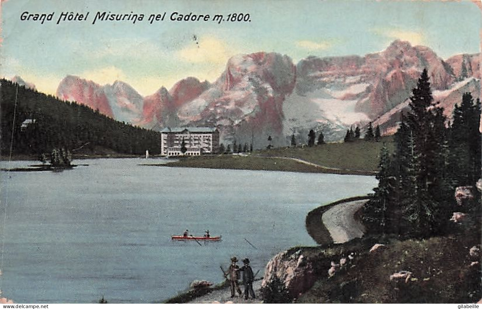 Grand Hotel Misurina Nel Cadore M1800 - 1911 - Other & Unclassified