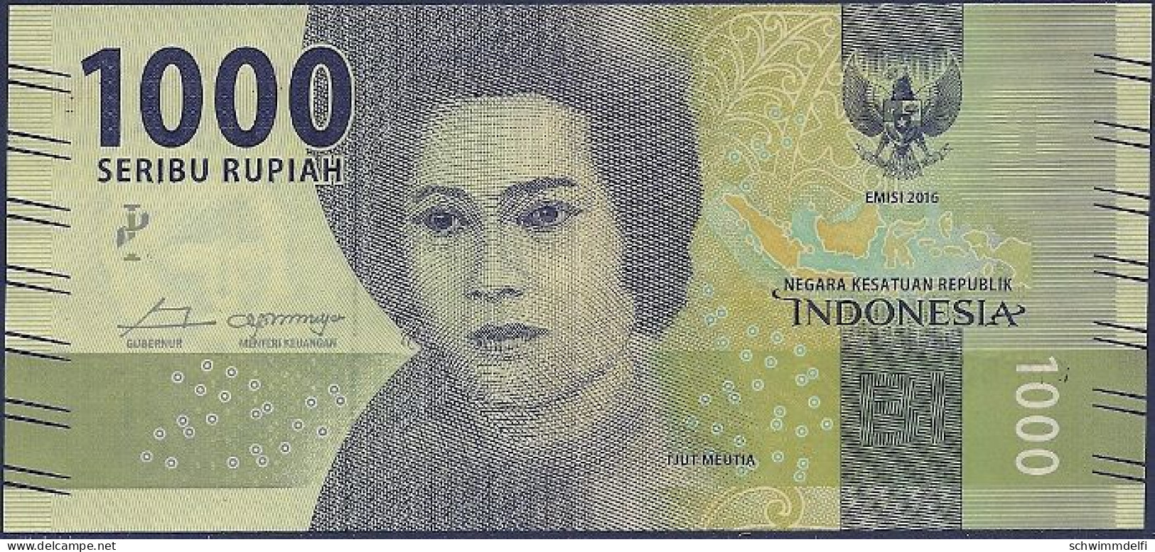 INDONESIEN - INDONESIA - 1.000  (SERIBU) RUPIAH 2016 - SIN CIRCULAR - UNZ. - UNC. - Indonesia