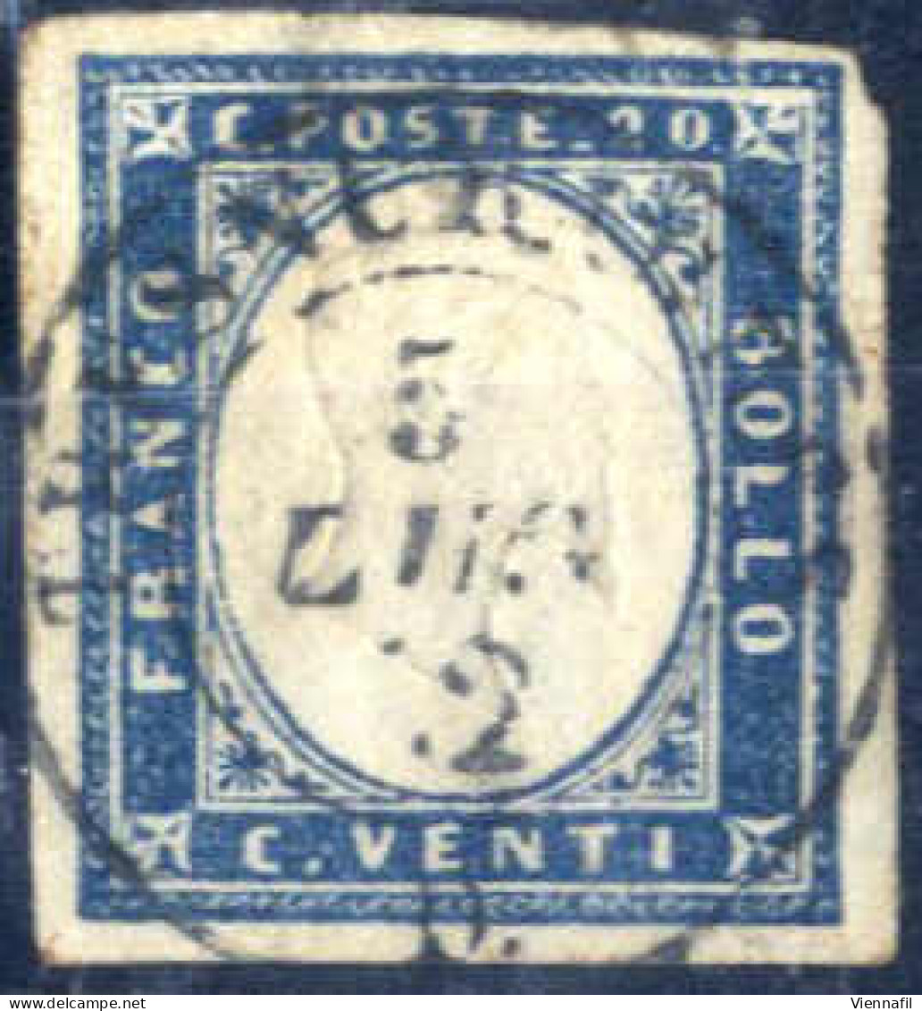 o/piece/cover Sardegna 1850/61 ca., lotto di otto buste, quattro frammenti e cinque sciolti con annullamenti della Isola