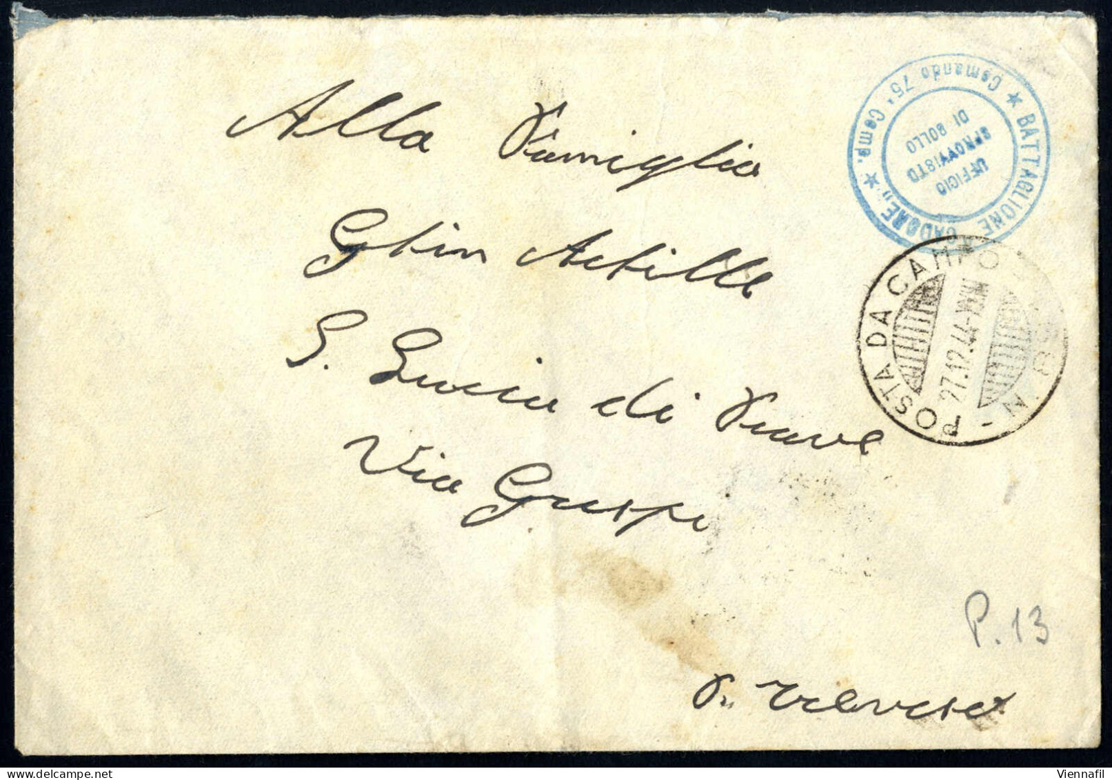 Cover R.S.I. 1943/45, Collezione Molto Avanzata Di Posta Da Campo Con Ca. 270 Lettere / Cartoline E Cinque Dei Marinai I - Sammlungen