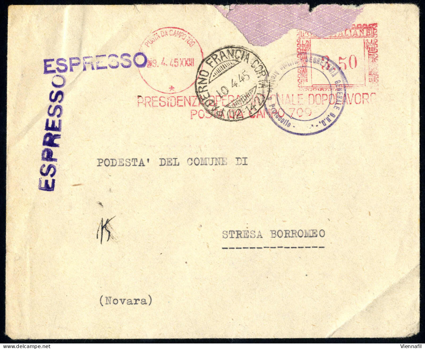 Cover R.S.I. 1943/45, Collezione Molto Avanzata Di Posta Da Campo Con Ca. 270 Lettere / Cartoline E Cinque Dei Marinai I - Colecciones