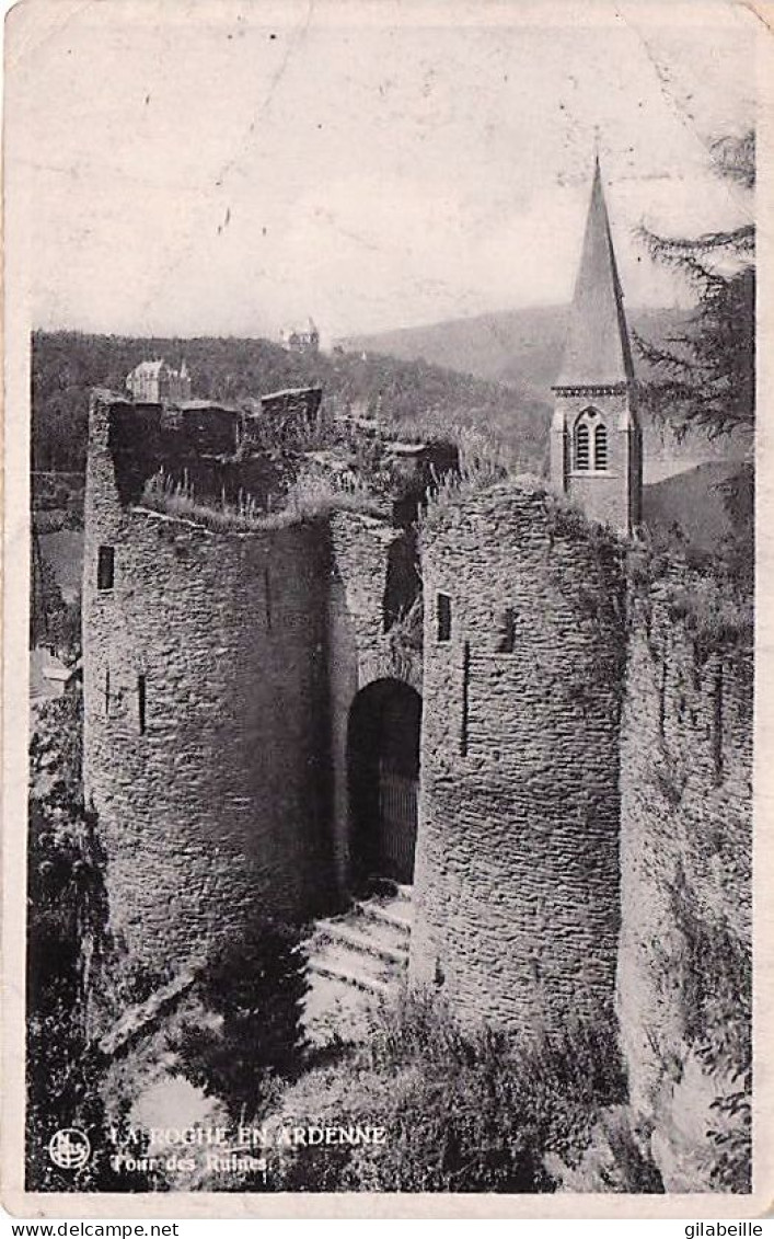 LA ROCHE  En ARDENNE - Tour Des Ruines - La-Roche-en-Ardenne