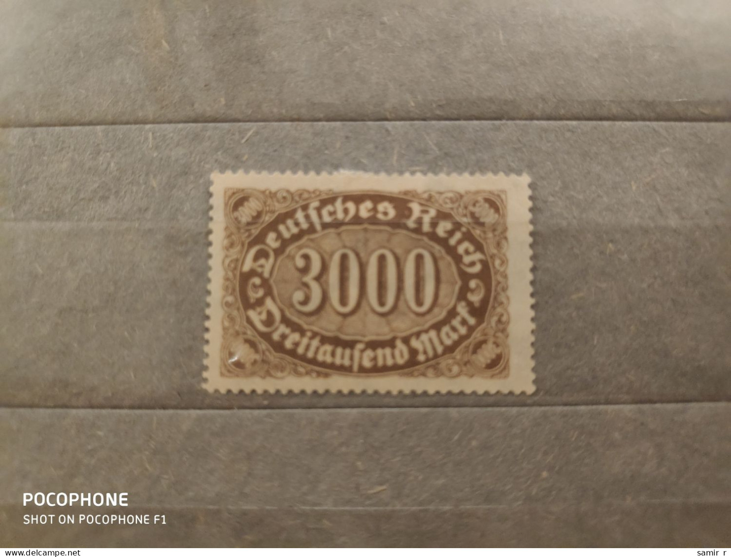 Germany	Reich  3000 Mark  (F96) - Ungebraucht