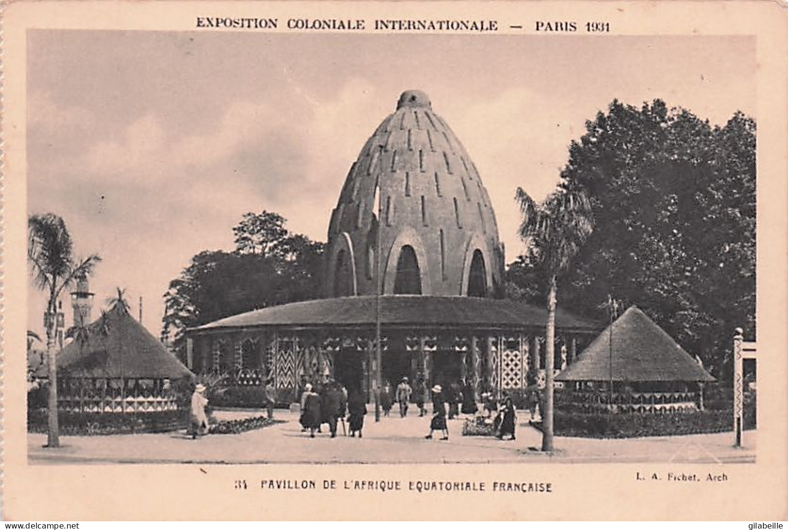 75 - PARIS - exposition coloniale internationale 1931 - LOT 9 CARTES