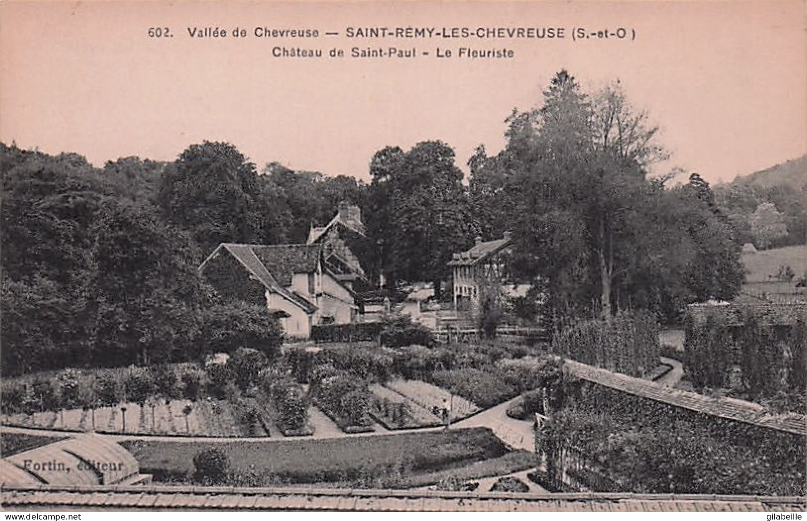 78 - SAINT REMY Les CHEVREUSE- Chateau De Saint Paul - Le Fleuriste - St.-Rémy-lès-Chevreuse