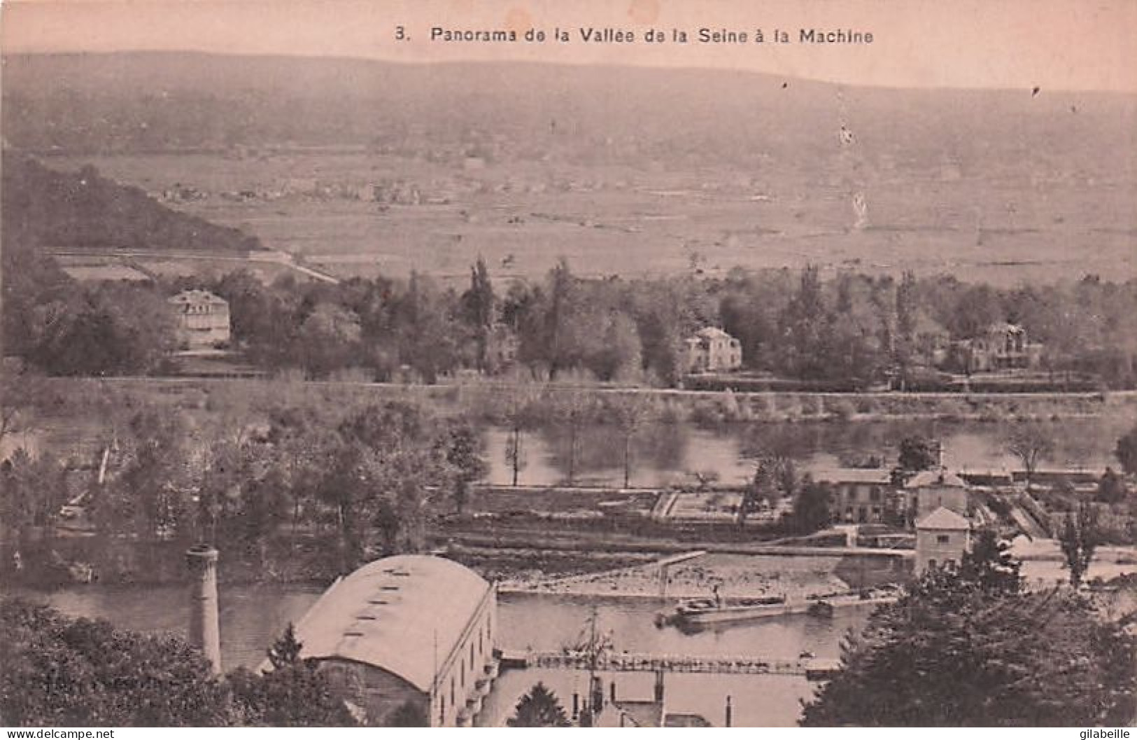78 - Bougival -  Panorama De La Vallee De La Seine A La Machine - Bougival