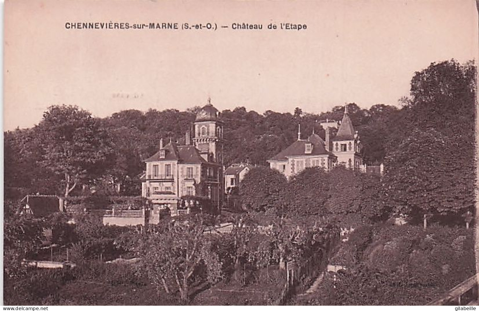 94 - CHENNEVIERES  Sur MARNE - Chateau De L'Etape - Chennevieres Sur Marne