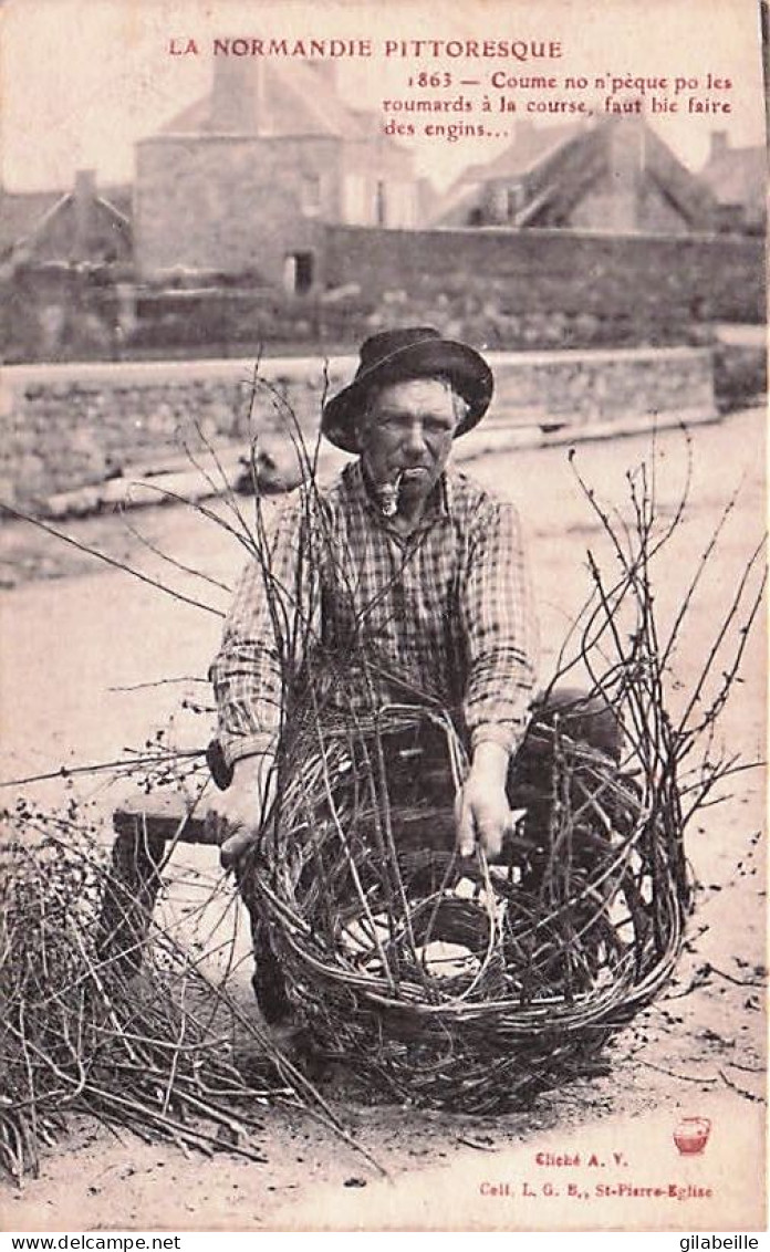 Petit Metier - Artisanat - La Normandie Pittoresque - Vannier A L'ouvrage - Artigianato