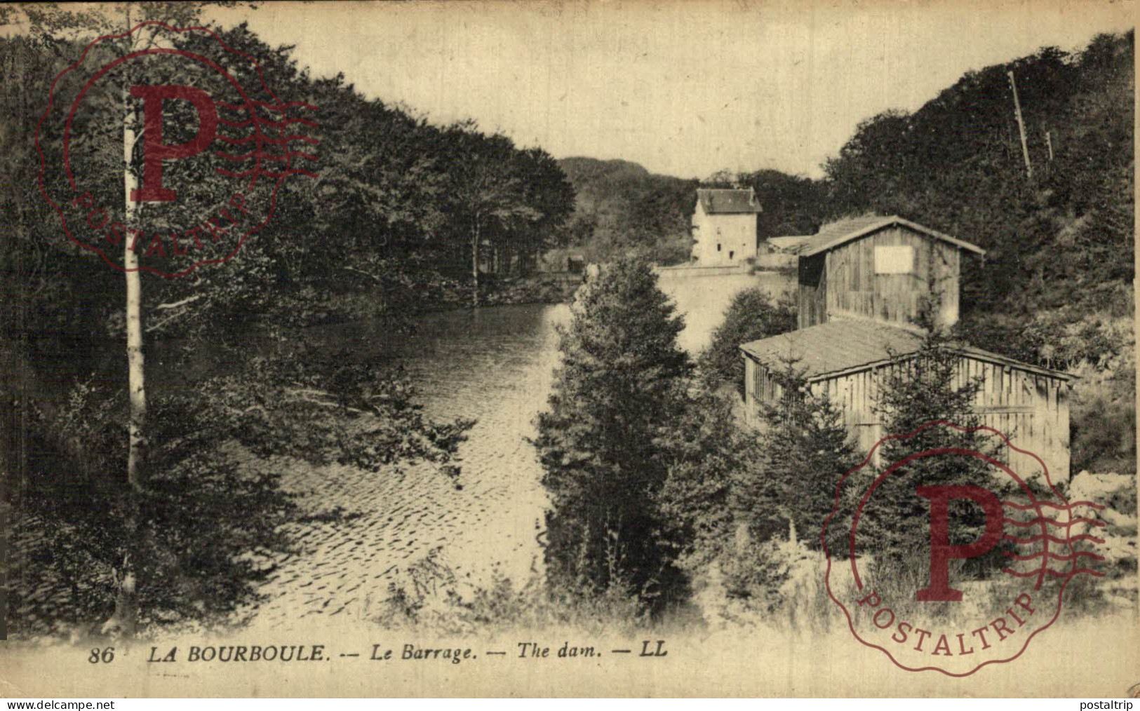 FRANCIA. FRANCE. LA BOURBOULE - La Barrage - Andere & Zonder Classificatie