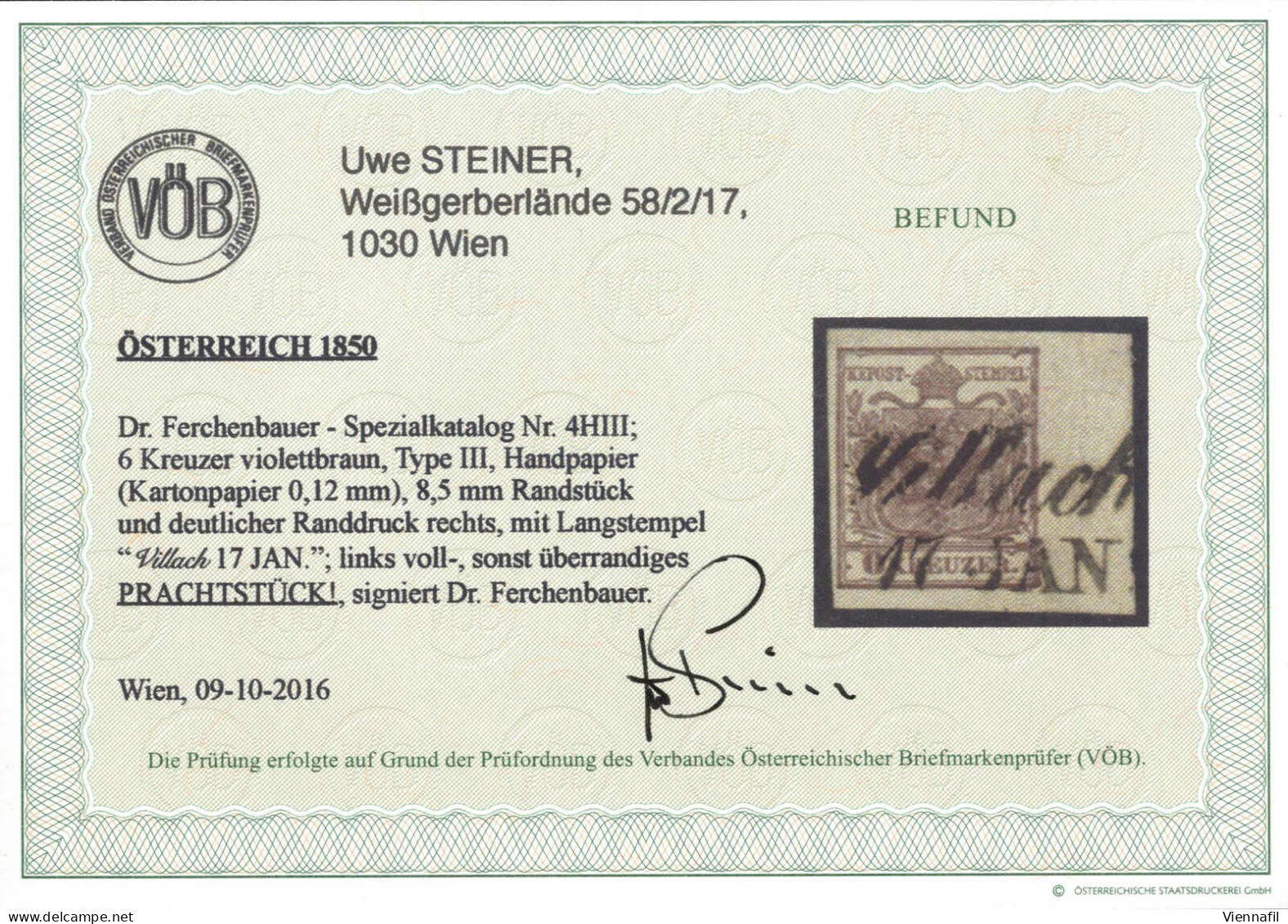 Cover 1856, Brief Vom 6.8.1856 Von Budelsdorf An Die Bezirkshauptmannschaft Zu Landskron, Frankiert Mit Einer Stempelmar - Autres & Non Classés