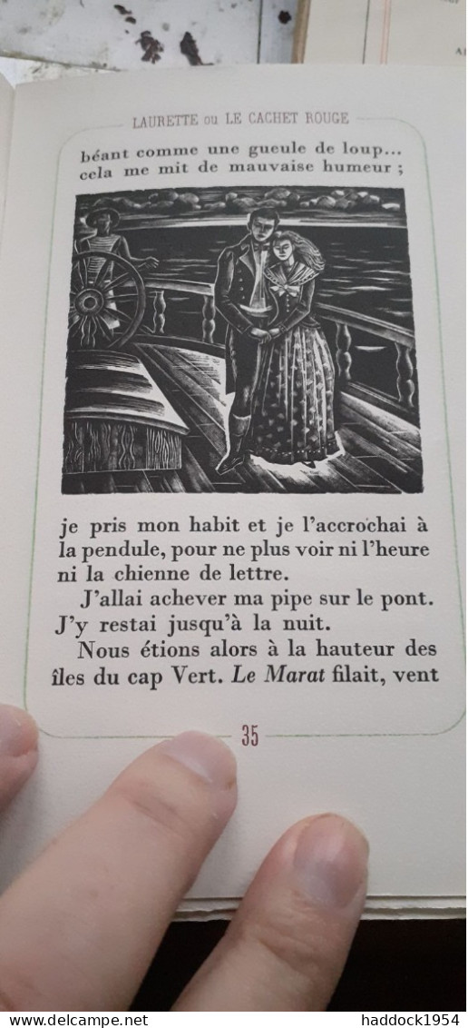 Laurette Ou Le Cachet Rouge ALFRED DE VIGNY Jean Cres 1945 - Autres & Non Classés