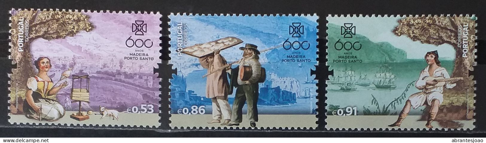 2019 - Portugal - MNH - 600 Years Since Discovery Of Madeira - 3 Stamps - Nuevos