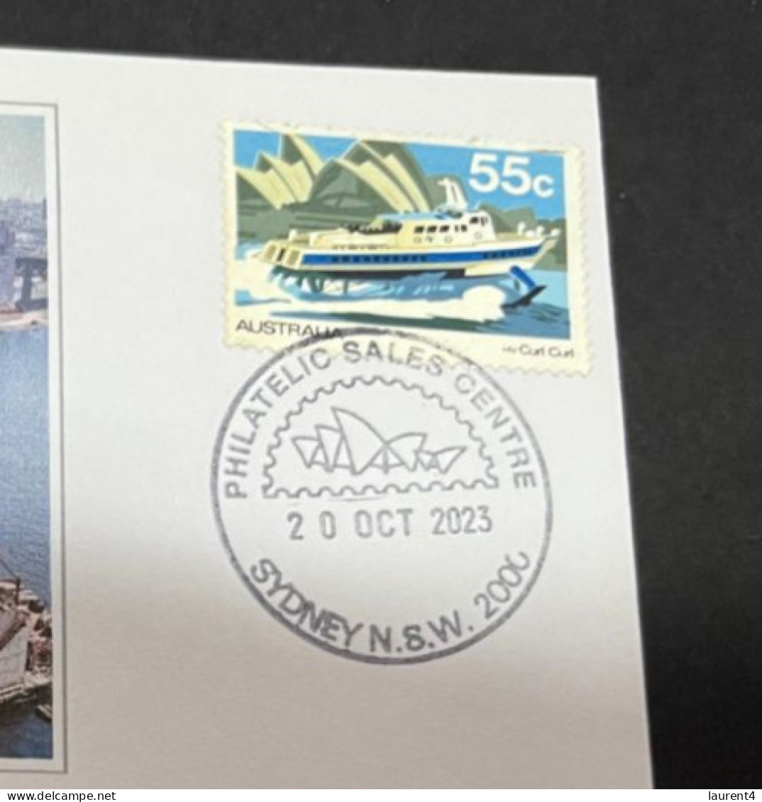 6-5-2024 (4 Z 17) Sydney Opera House Celebrate The 50th Anniversary Of It's Opening (20 October 2023) Old Opera Stamp - Briefe U. Dokumente