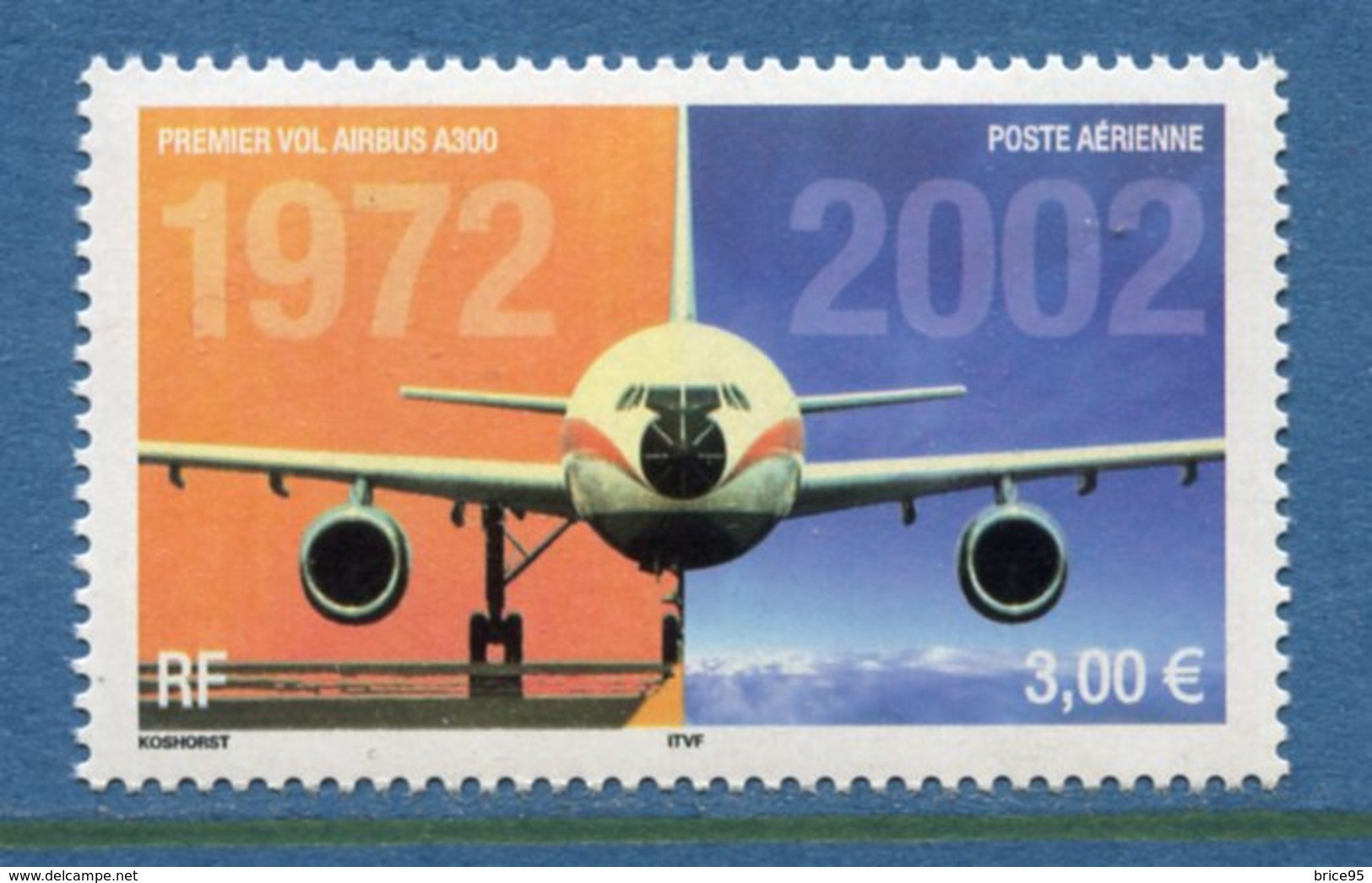 France - Poste Aérienne - YT PA N° 65 ** - Neuf Sans Charnière - 2002 - 1960-.... Nuevos