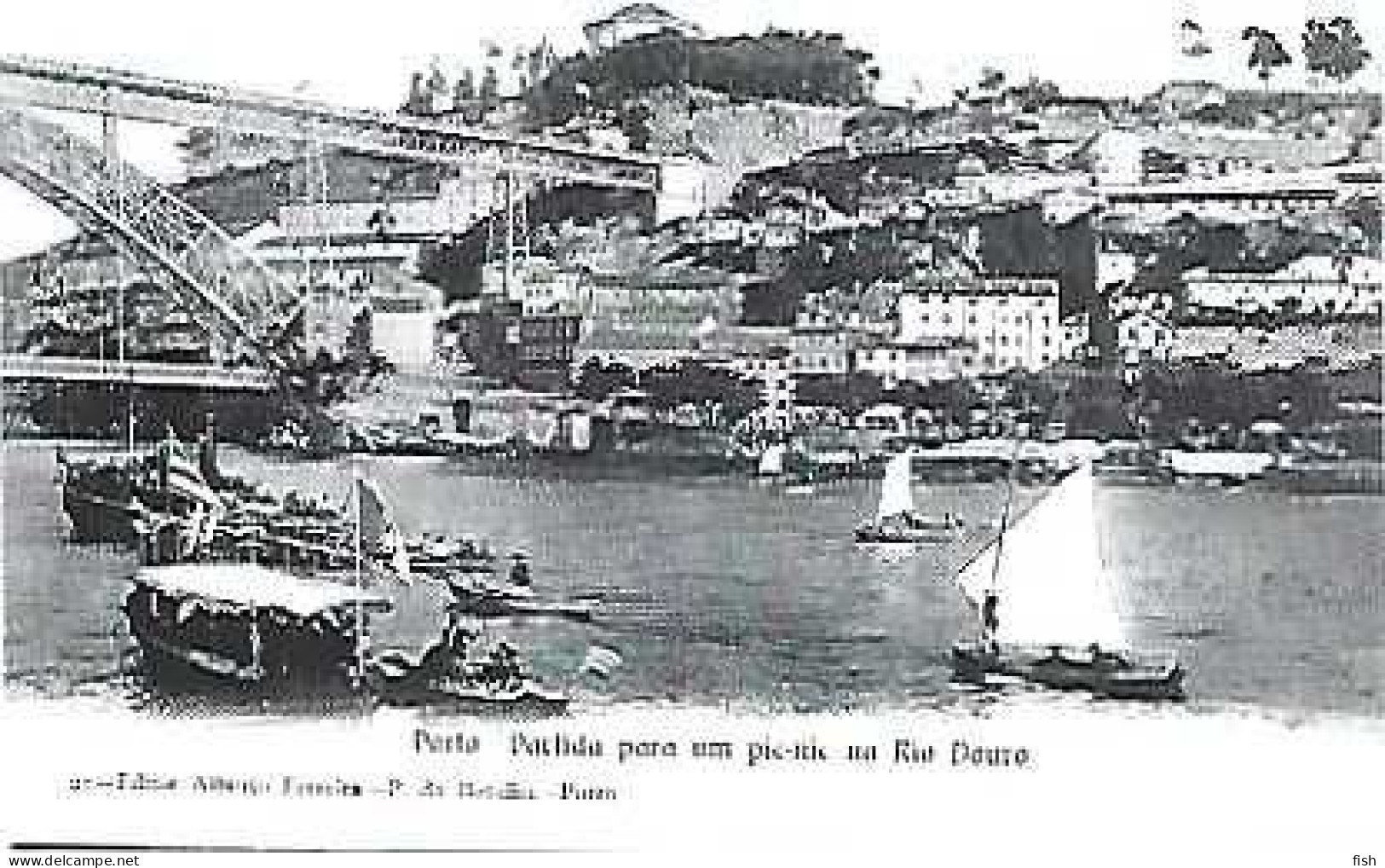 Portugal ** & Postal, Porto, Partida Para Um Pic Nic No Rio Douro, Reprodução, Ed. Ecosoluções (15) - Porto
