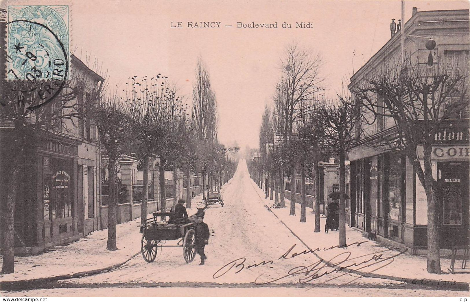 Le Raincy - Boulevard Du Midi  -   CPA °J - Le Raincy