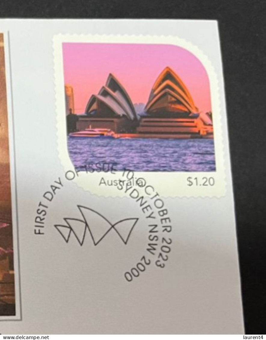 6-5-2024 (4 Z 17) Sydney Opera House Celebrate The 50th Anniversary Of It's Opening (20 Oct 2023) Great Musical Organ - Lettres & Documents