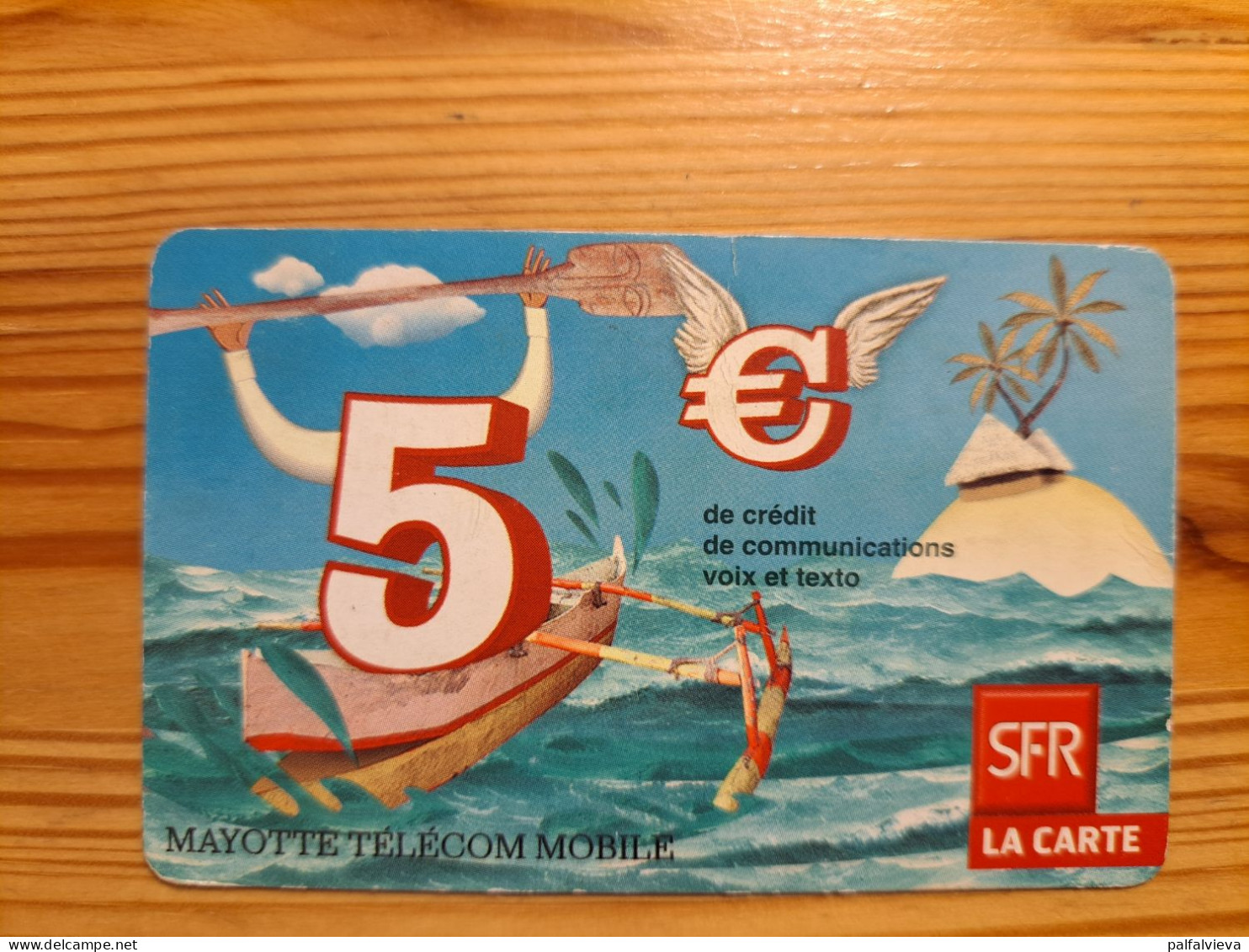 Prepaid Phonecard France, Mayotte, SFR - Kaarten Voor De Telefooncel (herlaadbaar)