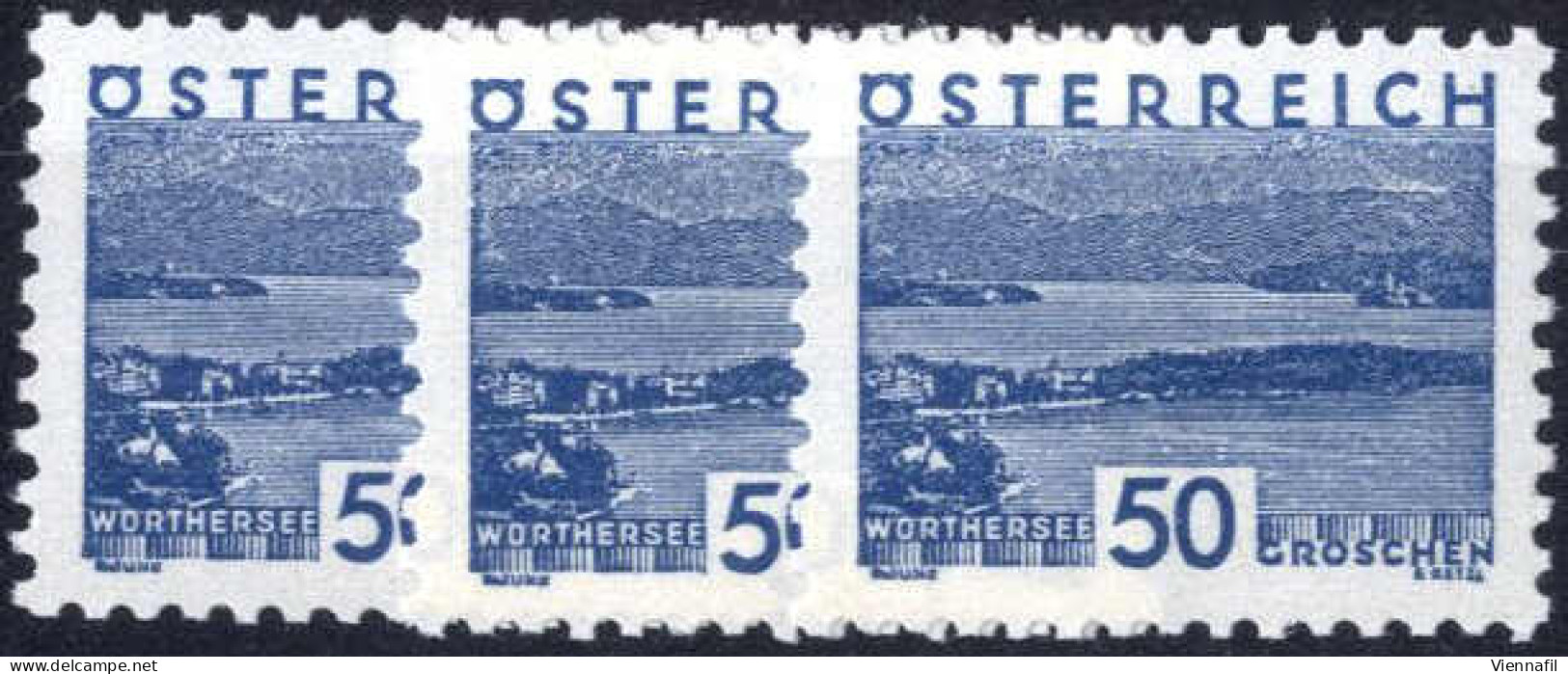 ** 1932, 50 Gr Blau Kleine Landschaft, 27 Stück, Postfrisch, ANK 541/ 1080.- - Other & Unclassified