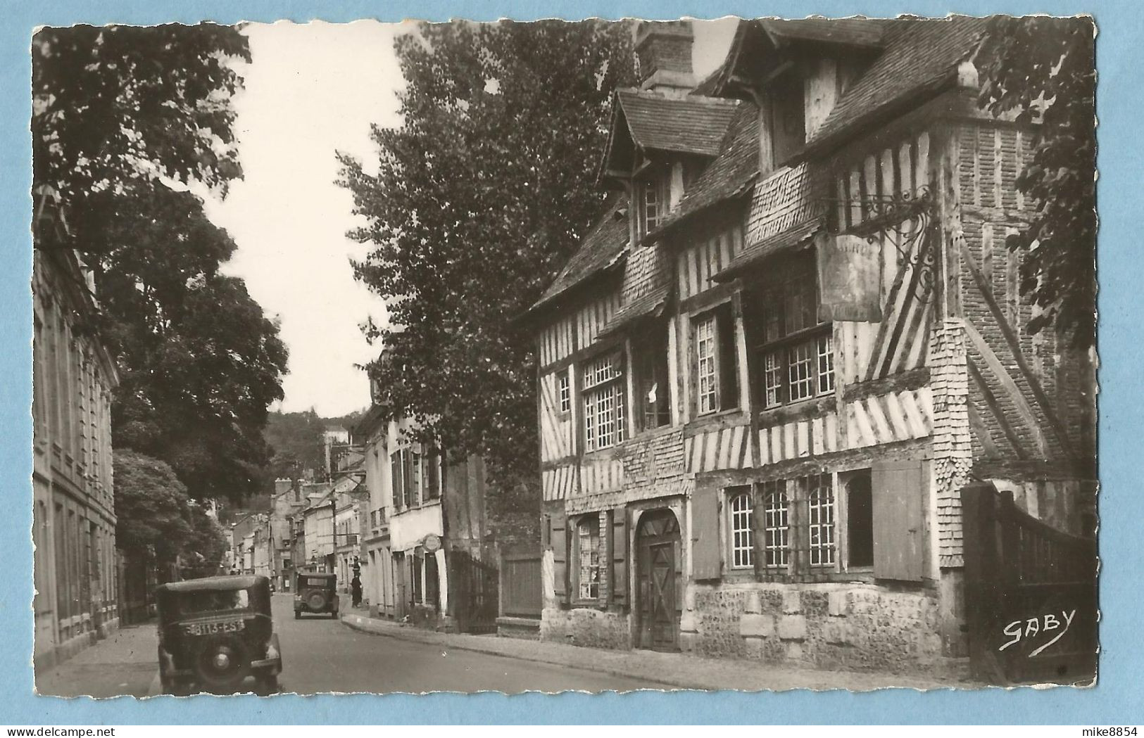 A100  CPSM  PONT-AUDEMER (Eure) Auberge Du Vieux Puits Et Rue Notre-Dame Dupré  ++++++ - Pont Audemer