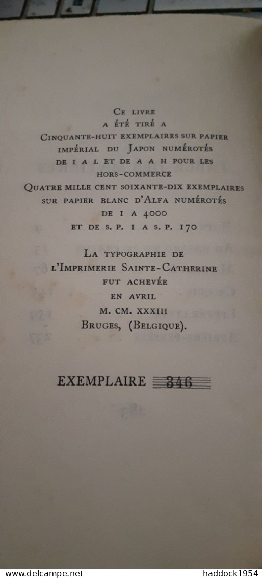 Rhumbs PAUL VALÉRY Gallimard 1933 - Sonstige & Ohne Zuordnung