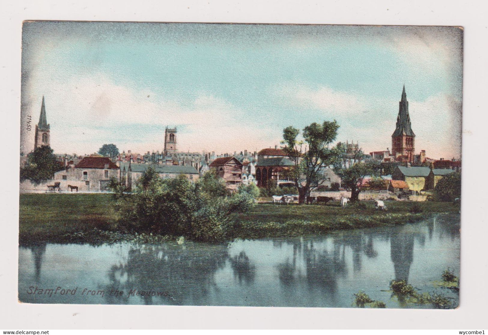 ENGLAND - Stamford Unused Vintage Postcard - Andere & Zonder Classificatie