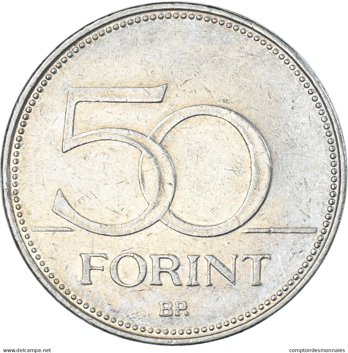 Monnaie, Hongrie, 50 Forint, 2001 - Hungary