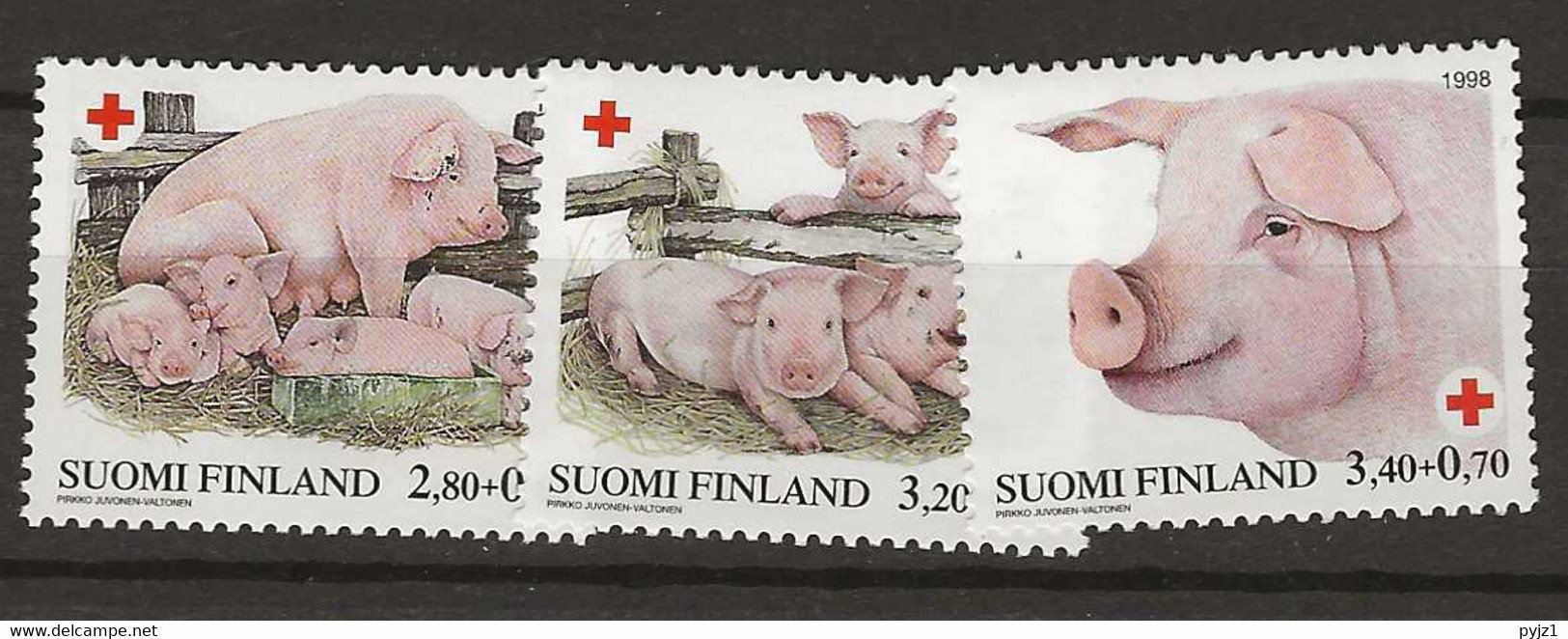 1998 MNH.Finland Mi 1427-29, Postfris** - Ungebraucht