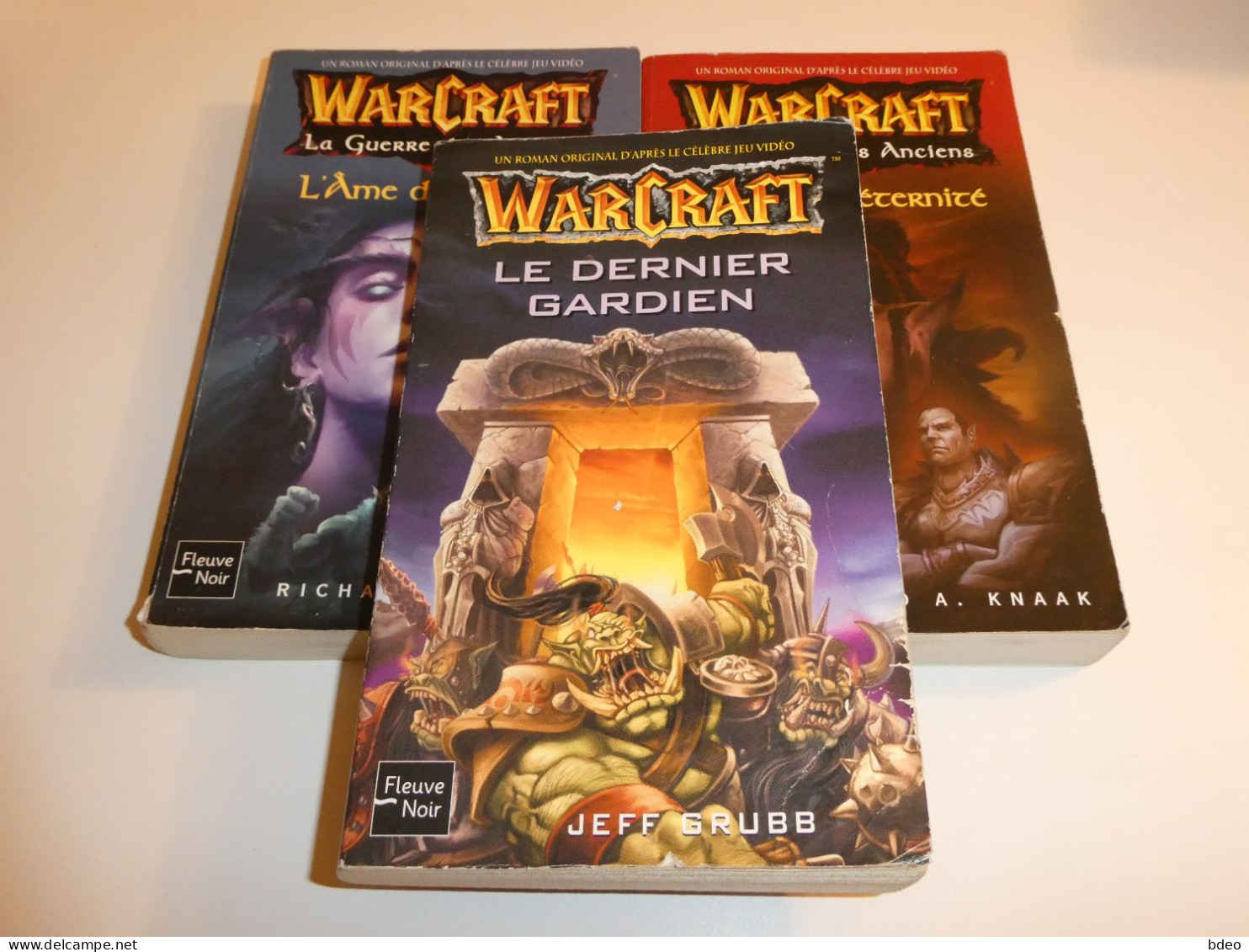 LOT WARCRAFT / LE DERNIER GARDIEN / LE PUITS D'ETERNITE / L'AME DU DRAGON / BE - Other & Unclassified