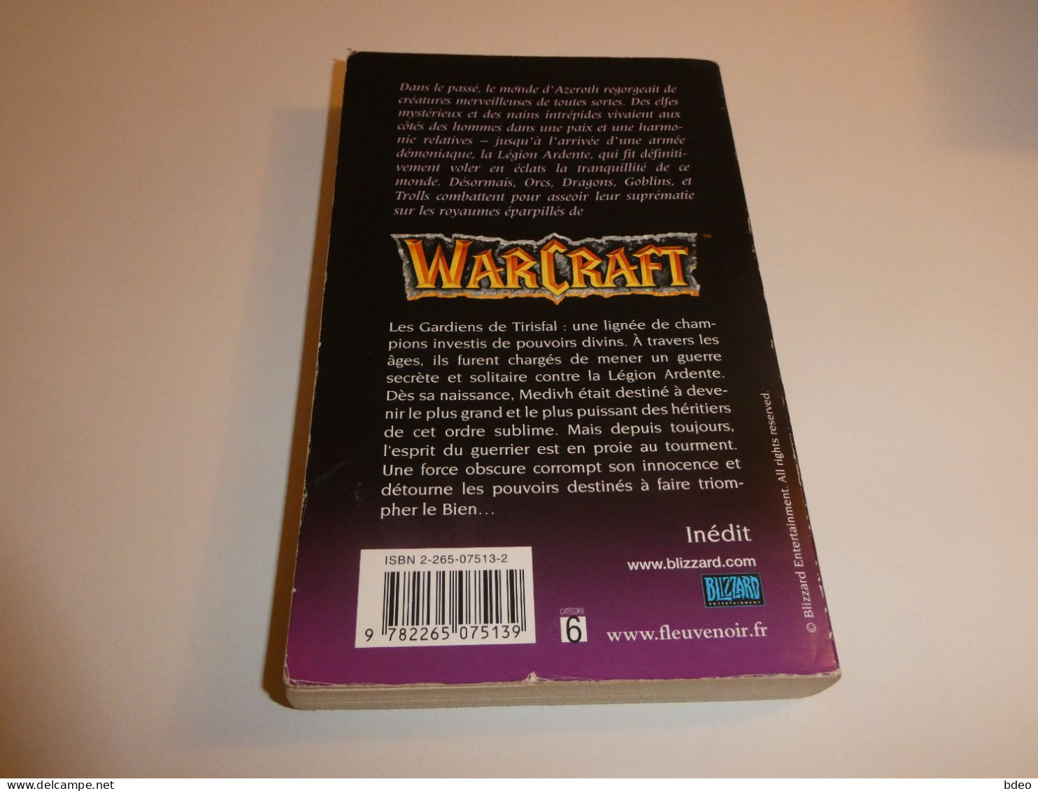 LOT WARCRAFT / LE DERNIER GARDIEN / LE PUITS D'ETERNITE / L'AME DU DRAGON / BE - Other & Unclassified