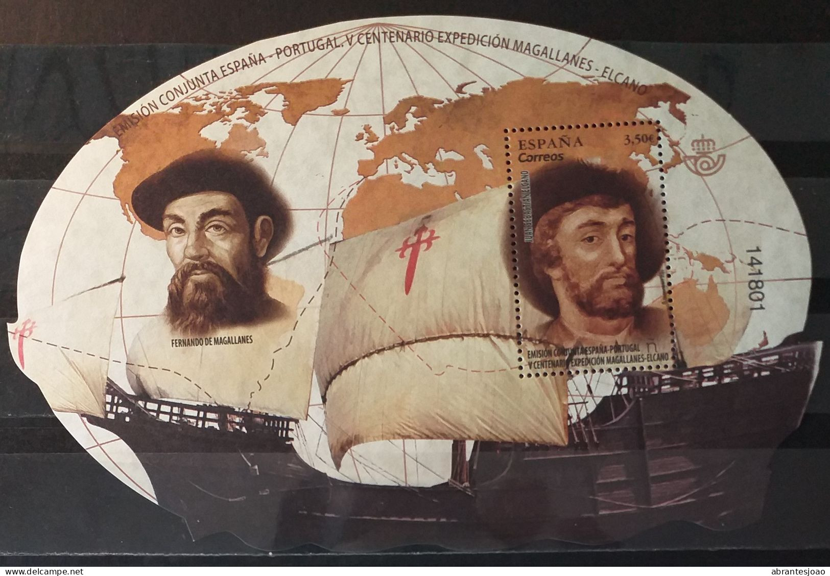 2019 - Portugal - MNH - Joint With Spain - 500 Years Of Magellan-Elcano Expedition - 2 Blocks - Ongebruikt