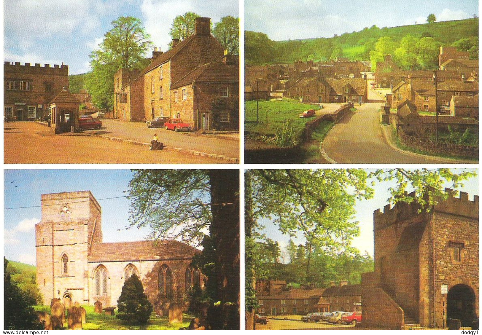 SCENES FROM BLANCHLAND, NORTHUMBERLAND, ENGLAND. UNUSED POSTCARD My1 - Andere & Zonder Classificatie
