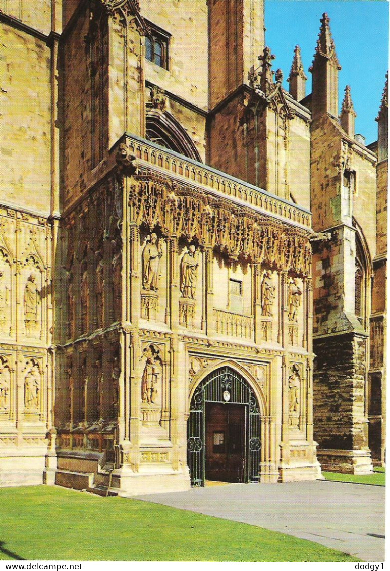CANTERBURY CATHEDRAL, KENT, ENGLAND. UNUSED POSTCARD My1 - Chiese E Conventi